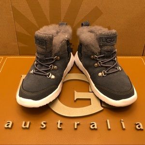 New UGG Obie Norse Green Toddler Waterproof Boots